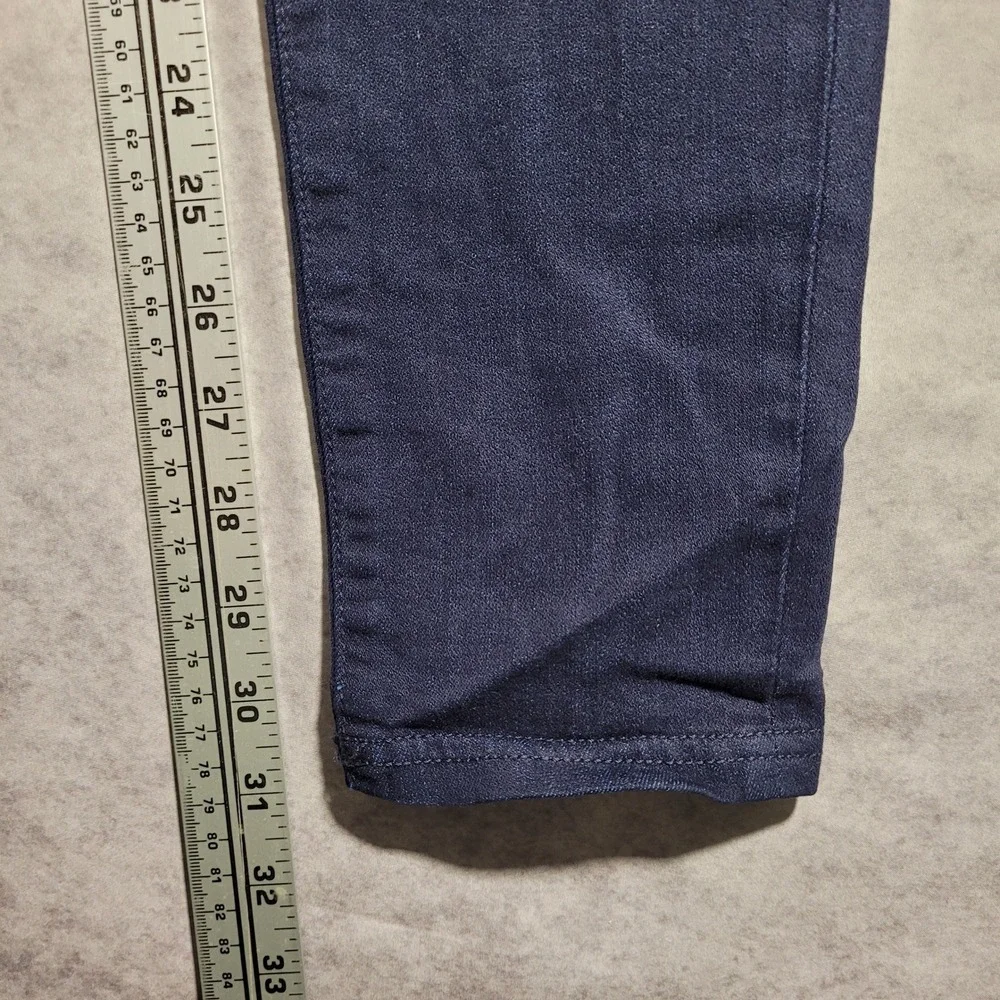 J Crew Leggy Denim‎ Jeans Womens 27 Dark Wash Super Stretch 30x31 NWT